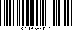 Código de barras (EAN, GTIN, SKU, ISBN): '6039795559121'