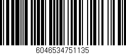 Código de barras (EAN, GTIN, SKU, ISBN): '6046534751135'