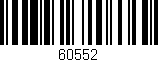Código de barras (EAN, GTIN, SKU, ISBN): '60552'