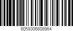 Código de barras (EAN, GTIN, SKU, ISBN): '6059306608964'