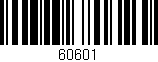 Código de barras (EAN, GTIN, SKU, ISBN): '60601'