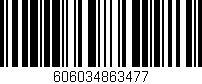 Código de barras (EAN, GTIN, SKU, ISBN): '606034863477'