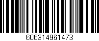 Código de barras (EAN, GTIN, SKU, ISBN): '606314961473'