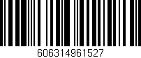 Código de barras (EAN, GTIN, SKU, ISBN): '606314961527'