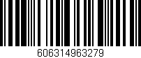 Código de barras (EAN, GTIN, SKU, ISBN): '606314963279'