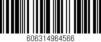 Código de barras (EAN, GTIN, SKU, ISBN): '606314964566'