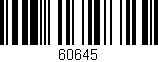 Código de barras (EAN, GTIN, SKU, ISBN): '60645'