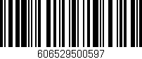 Código de barras (EAN, GTIN, SKU, ISBN): '606529500597'