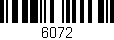 Código de barras (EAN, GTIN, SKU, ISBN): '6072'