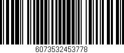 Código de barras (EAN, GTIN, SKU, ISBN): '6073532453778'