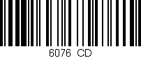 Código de barras (EAN, GTIN, SKU, ISBN): '6076_CD'