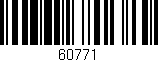 Código de barras (EAN, GTIN, SKU, ISBN): '60771'