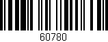 Código de barras (EAN, GTIN, SKU, ISBN): '60780'