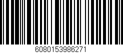 Código de barras (EAN, GTIN, SKU, ISBN): '6080153986271'