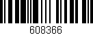 Código de barras (EAN, GTIN, SKU, ISBN): '608366'