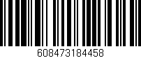 Código de barras (EAN, GTIN, SKU, ISBN): '608473184458'