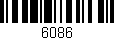 Código de barras (EAN, GTIN, SKU, ISBN): '6086'