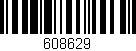 Código de barras (EAN, GTIN, SKU, ISBN): '608629'