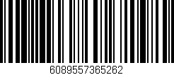 Código de barras (EAN, GTIN, SKU, ISBN): '6089557365262'