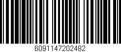 Código de barras (EAN, GTIN, SKU, ISBN): '6091147202482'