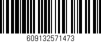 Código de barras (EAN, GTIN, SKU, ISBN): '609132571473'