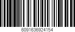 Código de barras (EAN, GTIN, SKU, ISBN): '6091636924154'