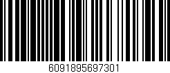 Código de barras (EAN, GTIN, SKU, ISBN): '6091895697301'