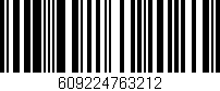 Código de barras (EAN, GTIN, SKU, ISBN): '609224763212'