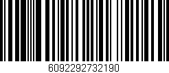 Código de barras (EAN, GTIN, SKU, ISBN): '6092292732190'