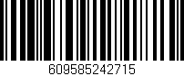 Código de barras (EAN, GTIN, SKU, ISBN): '609585242715'