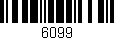 Código de barras (EAN, GTIN, SKU, ISBN): '6099'