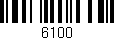 Código de barras (EAN, GTIN, SKU, ISBN): '6100'
