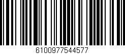 Código de barras (EAN, GTIN, SKU, ISBN): '6100977544577'