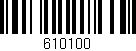 Código de barras (EAN, GTIN, SKU, ISBN): '610100'