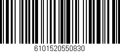 Código de barras (EAN, GTIN, SKU, ISBN): '6101520550830'
