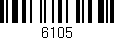 Código de barras (EAN, GTIN, SKU, ISBN): '6105'