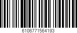 Código de barras (EAN, GTIN, SKU, ISBN): '6106771564193'