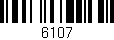 Código de barras (EAN, GTIN, SKU, ISBN): '6107'