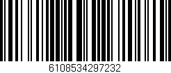 Código de barras (EAN, GTIN, SKU, ISBN): '6108534297232'