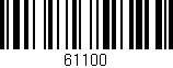 Código de barras (EAN, GTIN, SKU, ISBN): '61100'