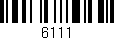 Código de barras (EAN, GTIN, SKU, ISBN): '6111'