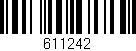 Código de barras (EAN, GTIN, SKU, ISBN): '611242'