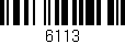 Código de barras (EAN, GTIN, SKU, ISBN): '6113'