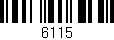 Código de barras (EAN, GTIN, SKU, ISBN): '6115'