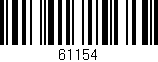 Código de barras (EAN, GTIN, SKU, ISBN): '61154'