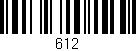 Código de barras (EAN, GTIN, SKU, ISBN): '612'