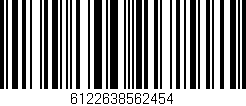 Código de barras (EAN, GTIN, SKU, ISBN): '6122638562454'