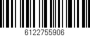 Código de barras (EAN, GTIN, SKU, ISBN): '6122755906'