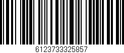 Código de barras (EAN, GTIN, SKU, ISBN): '6123733325857'