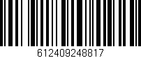 Código de barras (EAN, GTIN, SKU, ISBN): '612409248817'